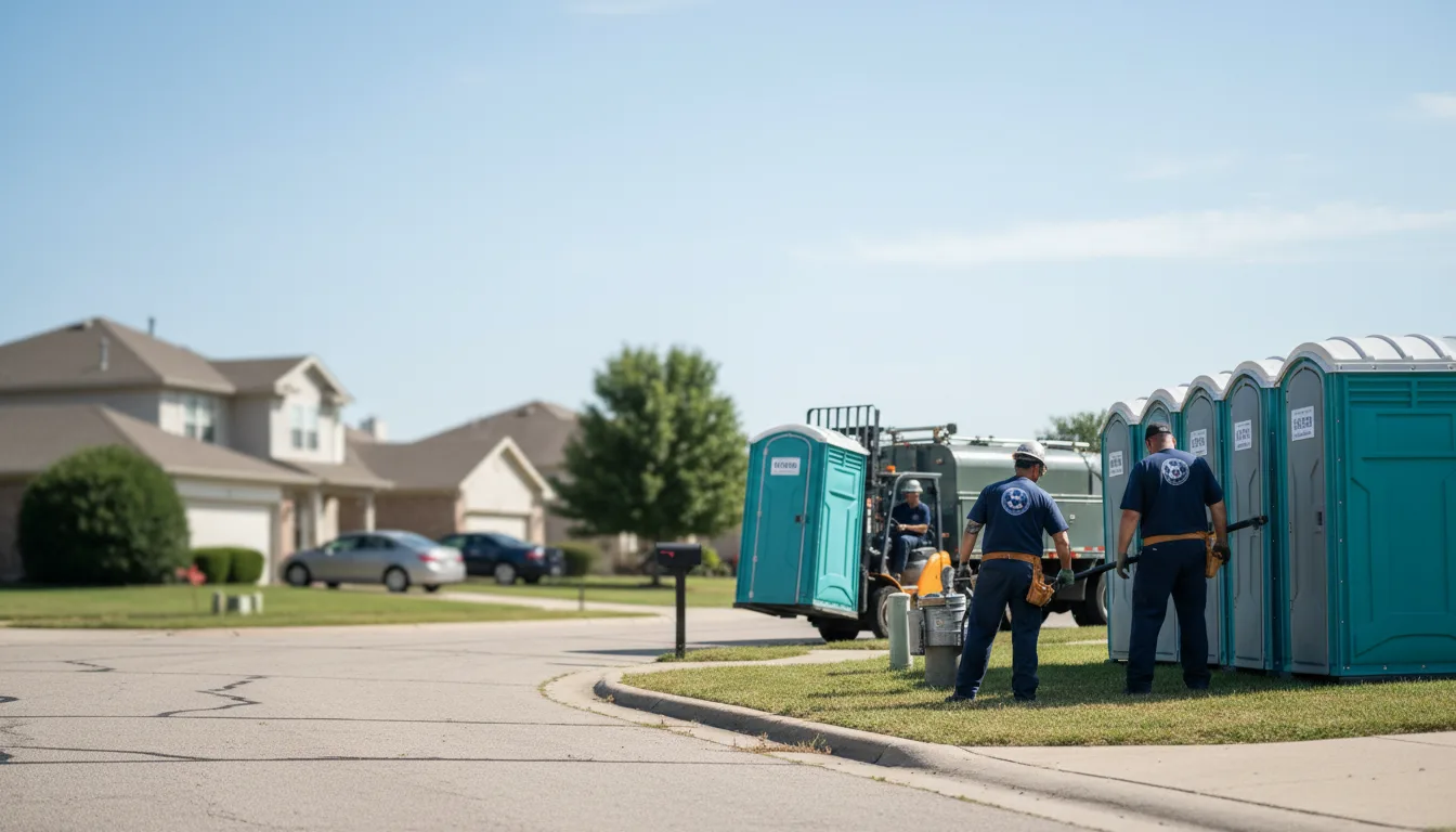 Porta Potty Rental in Shickley, NE near me